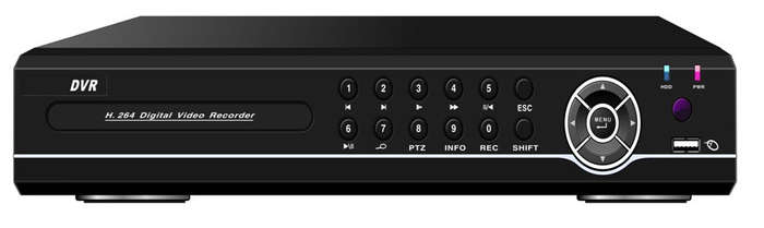 8ch DVR H.264 Surveillance Camera Digital Video Recorder CCTV Network