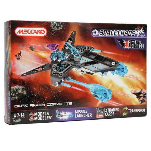 Meccano - Spacechaos - Dark Pirates - Dark Raven Corvette