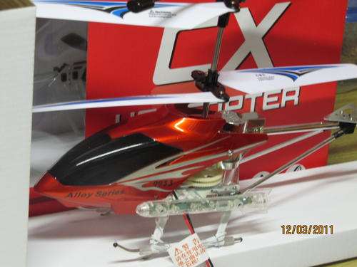 ***44CM*** CX07 3.5 channel Radio control helicopter with gyro 44CM