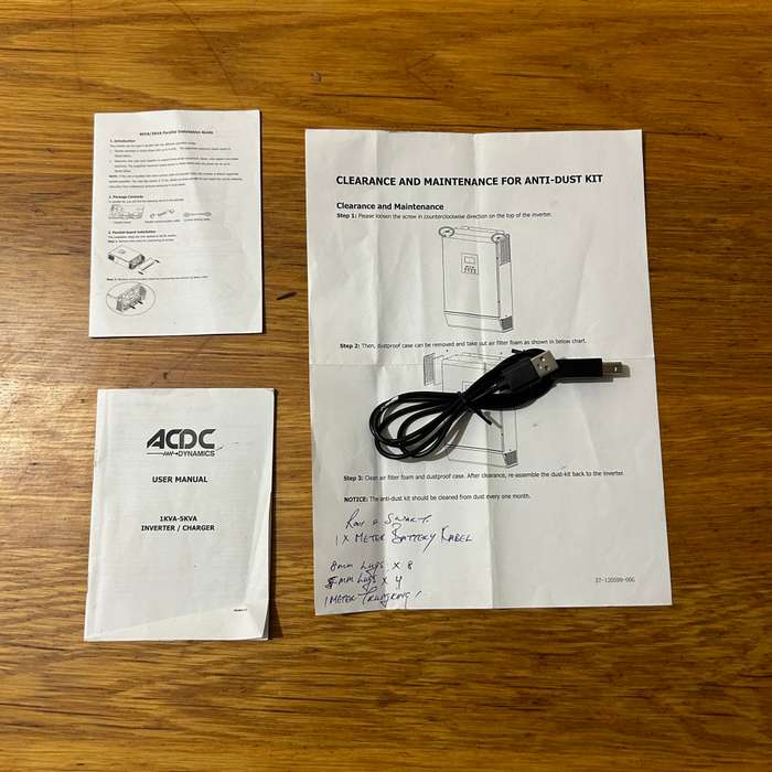 ACDC 5KW Hybrid Solar Inverter 48V