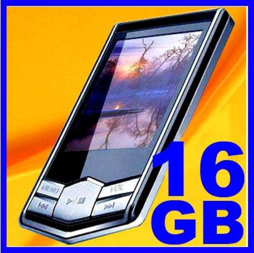 ## HUGE 16GB MP3 MP4 Player 1.8"LCD WITH FM RADIO##
