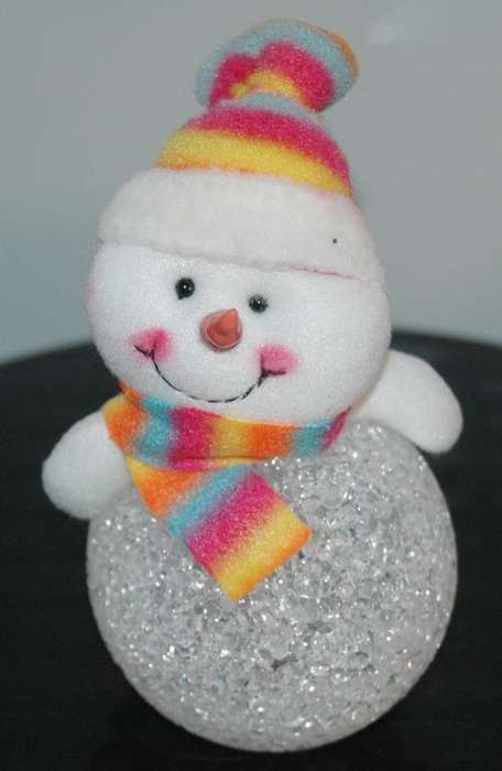 clearout - XMAS LIGHT CHANGING LIGHT SNOWBALLS