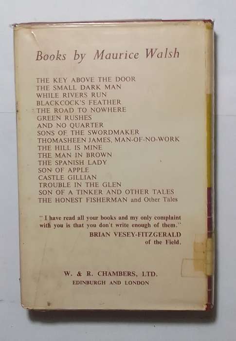The road to nowhere-By: Maurice Walsh