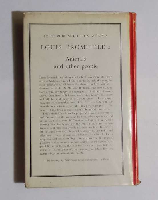 Louis Bromfield and his books-By: Morrison Brown