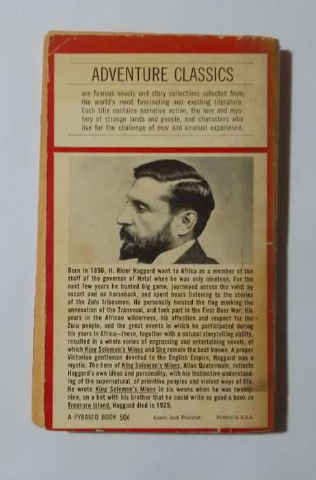 King solomon's mines-By: H. Rider Haggard