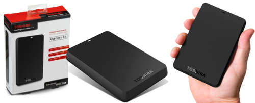 Toshiba Canvio Basics External Hard Drive 1TB