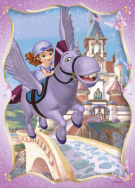 TREFL Sofia the First 4-in-1 Puzzle