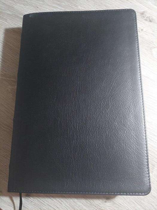 KJV Holy Bible, genuine leather, book tabs, maps, verse finder, reading plan