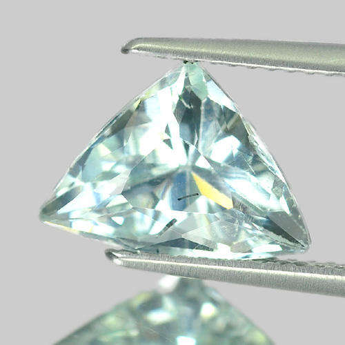 3.07 CT. DAZZLING NATURAL UNHEATED LIGHT BLUE AQUAMARINE