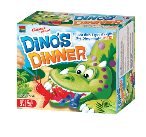 Family Game Toy Dudley Dino's Dinner Game Toy For Children Gags & Practical Jokes Toy Kids Boys Girl