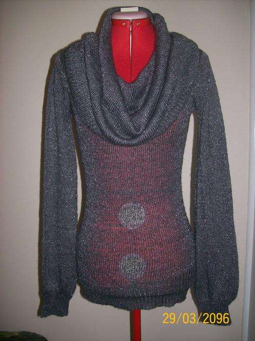 Jersey grey and metallik  Truworths XS  (suitable for  size S and M)