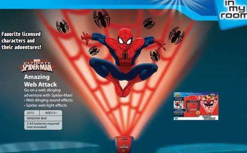 spiderman room decor