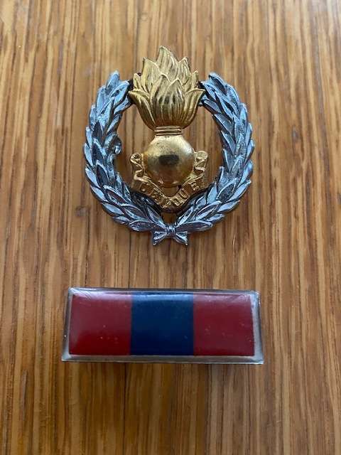 SA Engineer Regiment badge with Bar All pins