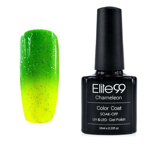 Elite99 10ml Chameleon Temperature Change Color Soak Off UV/LED Gel Polish (Green)