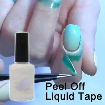 Liquid Palisade - Nail Polish Barrier - Liquid Latex - Liquid Tape - Peel Off - 10 ML