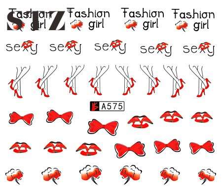 Water transfers nail art water decal stickers for nails