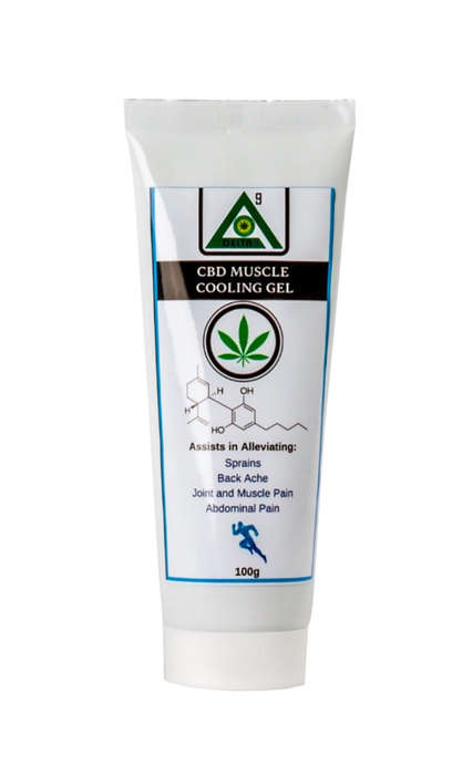 CBD Muscle Cooling Gel 100g (110mg)
