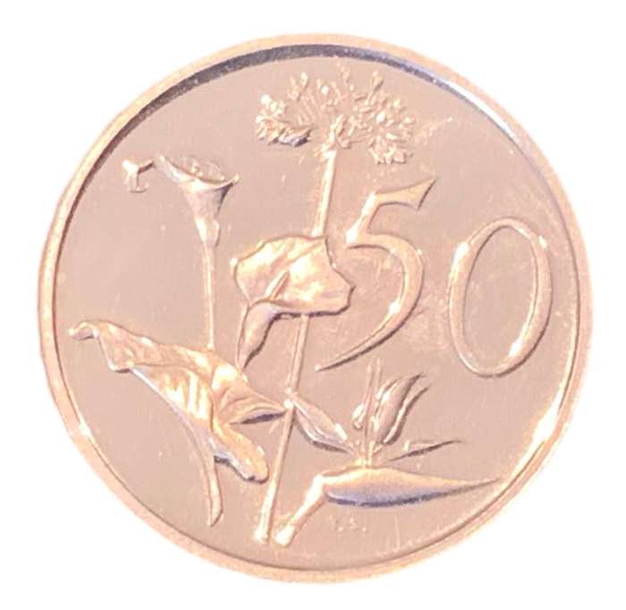 1981 South Africa 50 cent Coin