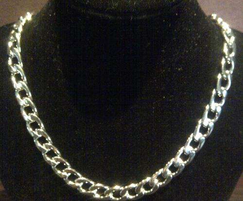 ONLY 1 AVAILABLE***STAINLESS STEEL MENS CHAIN***58cm long x 11.5mm wide***