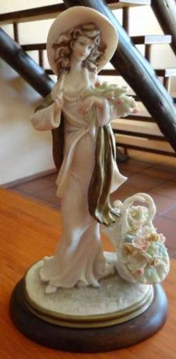 CAPODIMONTE FIGURINE SIGNED B. MERLI