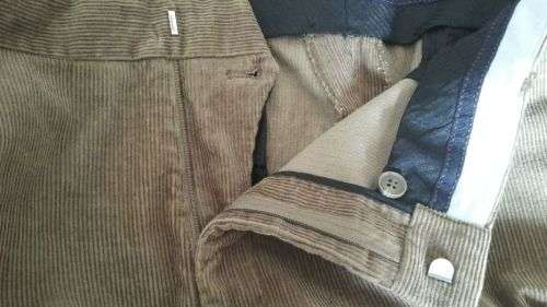 Mens Light Brown Cords by Woolworths Size 42
