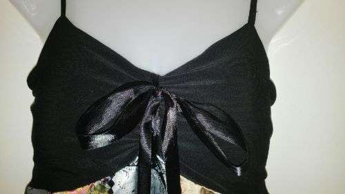 Beautiful Silk look Mini Dress Size 32