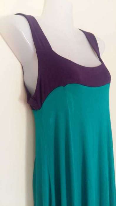 Gorgeous Green and PurpleLong  Dress  by Balu / Bindi Size Medium