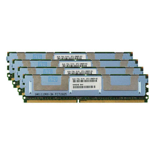 Micron-16GB-4x4GB-DDR2-2RX4-PC2-5300F-667MHz-DIMM-240PIN-ECC-Server-RAM-Memory  Micron-16GB-4x4GB-D