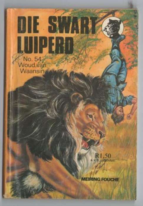 Die Swart Luiperd no 54 - woud van waansin - Meiring Fouche - Sirkel