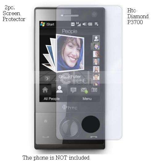 HTC touch Diamond P3700 2pcs. LCD Screen Protector Guards