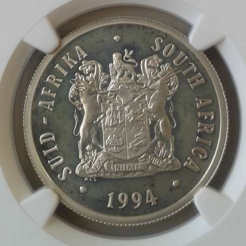 1994 Presidential Inauguration silver R1 NGC PF65 Ultra Cameo