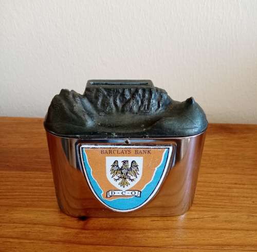Vintage Barclays Bank monetpy saving box
