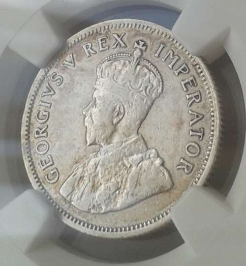 Scarcer 1927 union silver shilling NGC VF Details