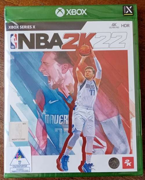 NBA2K22 XBOX SERIES X (New & sealed)