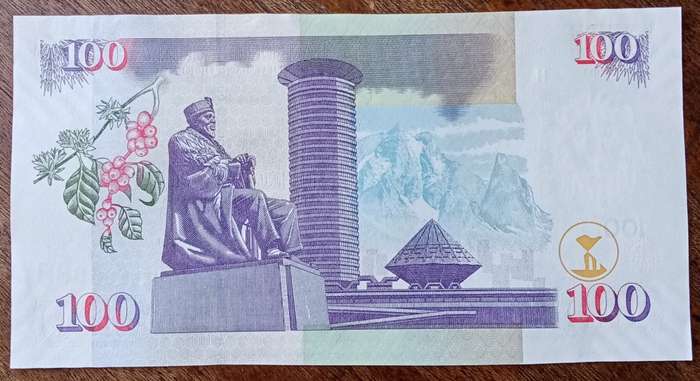 2010 Kenya uncirculated 100 Shilingi