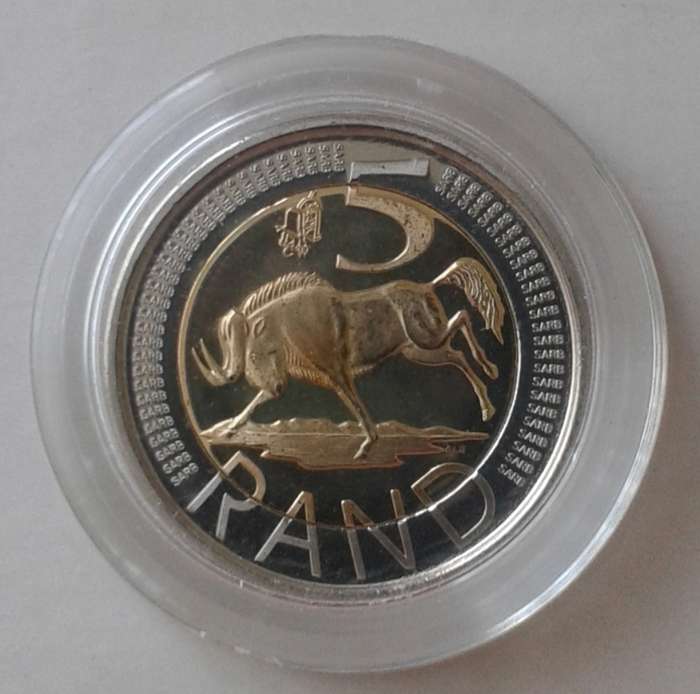 Scarce 2004 `Oom Paul`Mintmark R5 in box with c.o.a (mintage: 3243)