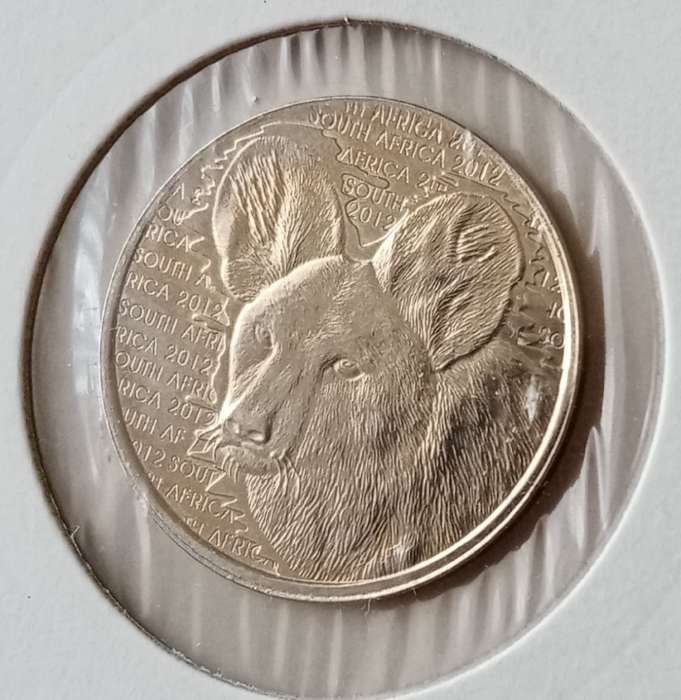 2012 Coin World token (Spotted Hyena)