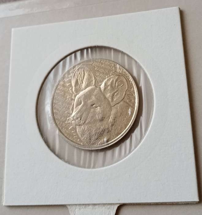2012 Coin World token (Spotted Hyena)