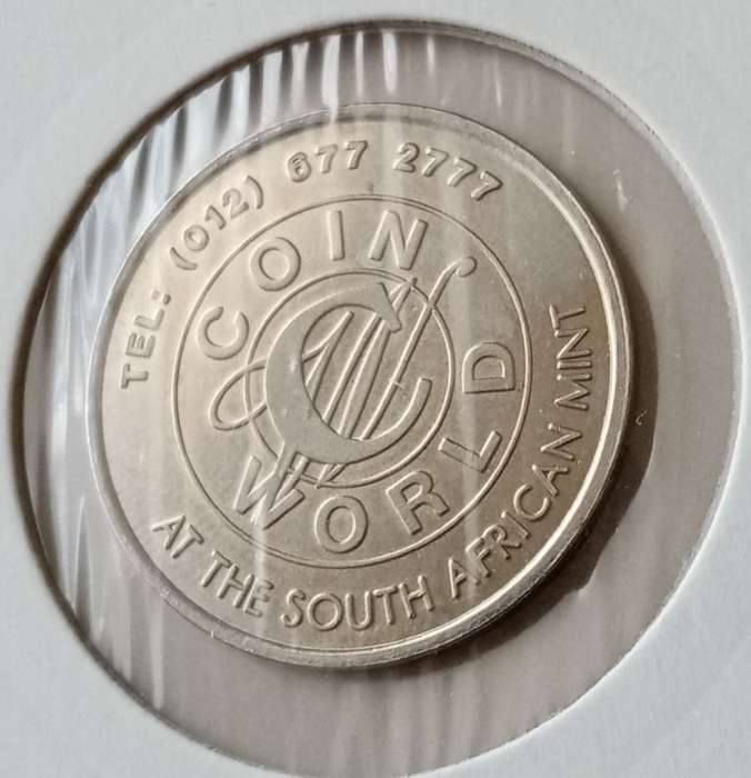 2012 Coin World token (Spotted Hyena)