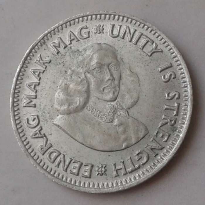 1961 Republic silver 2 1/2c in AU