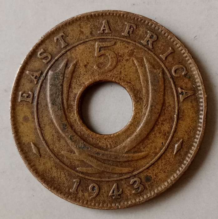 1943 East Africa 5c
