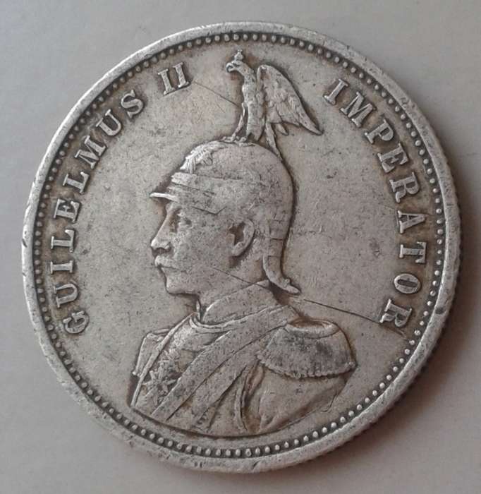 Nice 1901 German East Africa silver Rupie