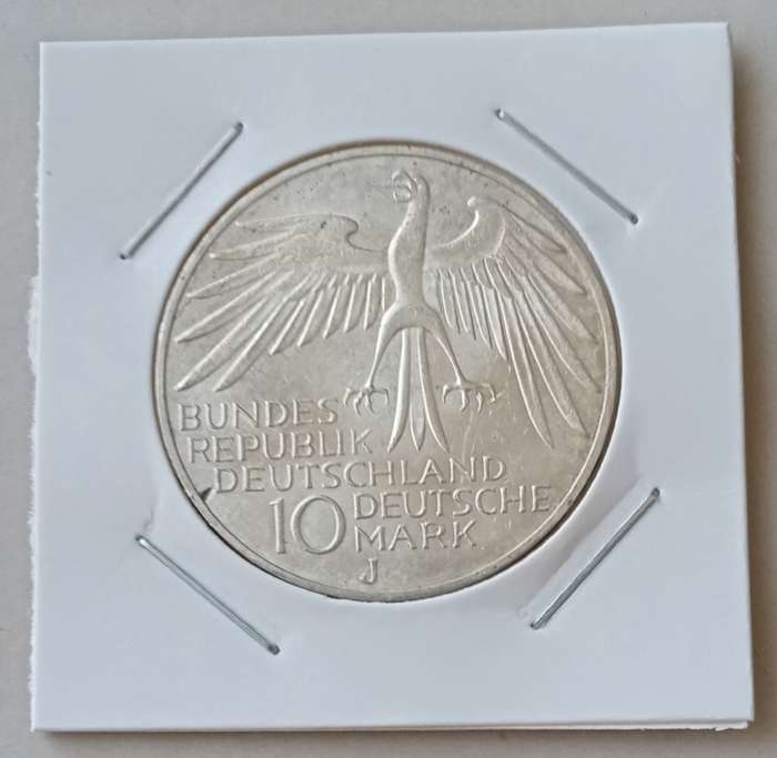 1972 German silver 10 Mark (Olympic Games)