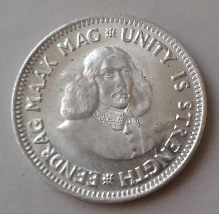 Uncirculated 1961 Republic silver 2 1/2c