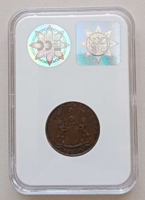 1830 India - British Bombay Presidency 1/4 Anna ECC AU53