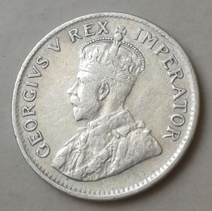 1935 Union silver tickey in VF