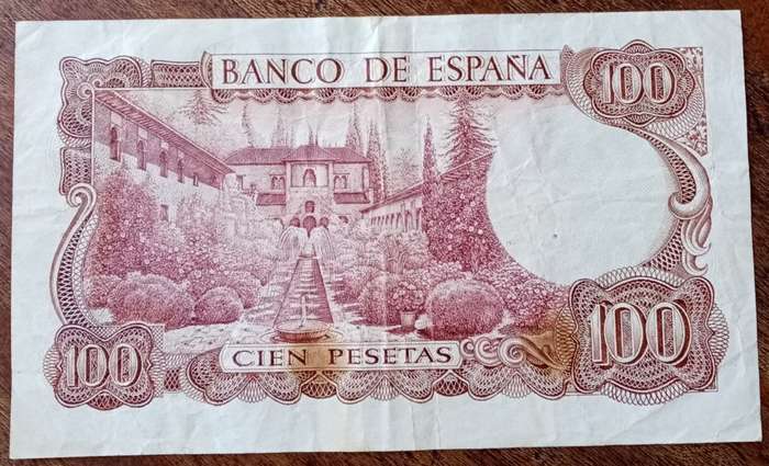 1970 Spain 100 Pesetas