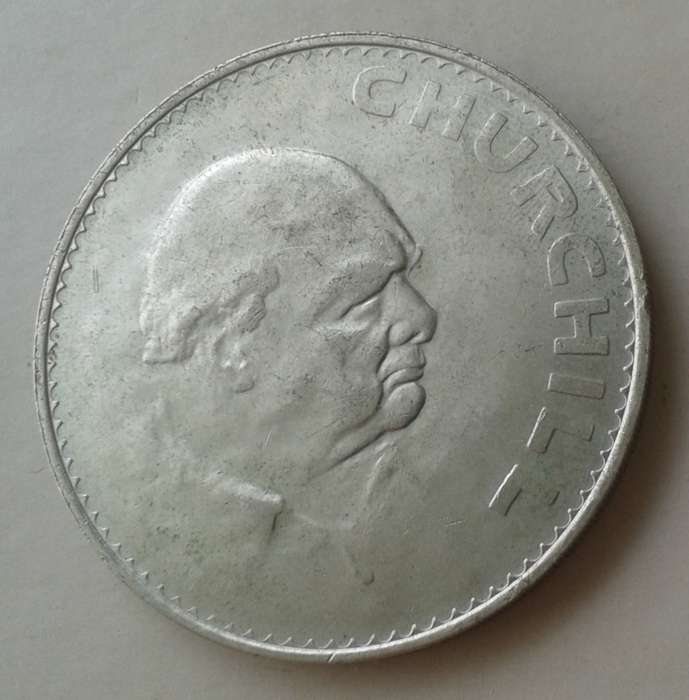 1965 Churchill nickel crown