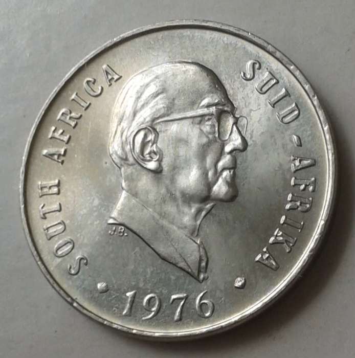1976 Uncirculated nickel 10c (Pres.Fouche)