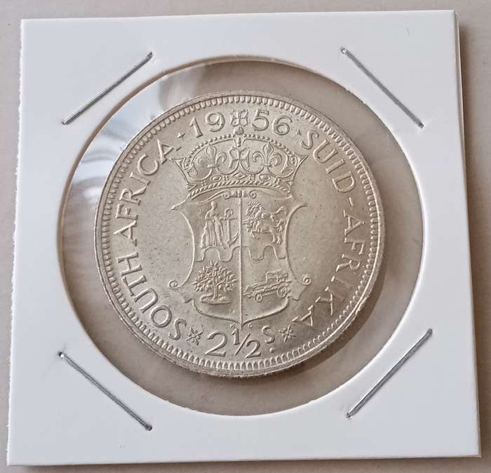 Nice 1956 union uncirculated silver 2 1/2 Shillings